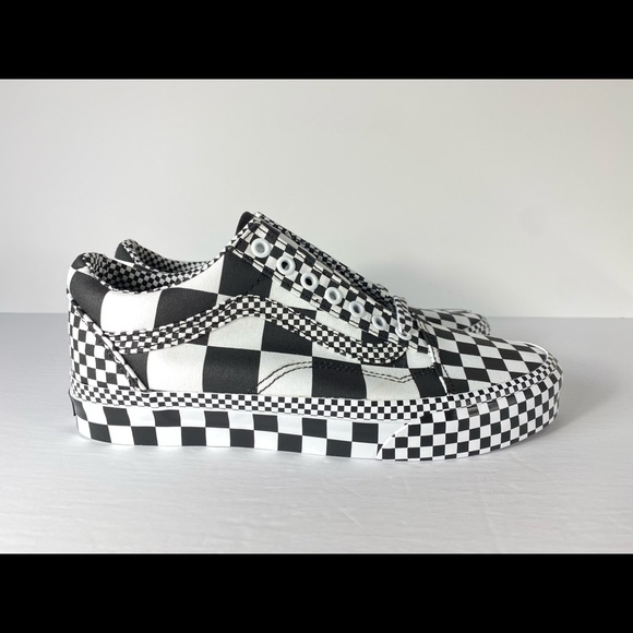 Vans Old Skool All Over Checkerboard Sneakers - Picture 3 of 7